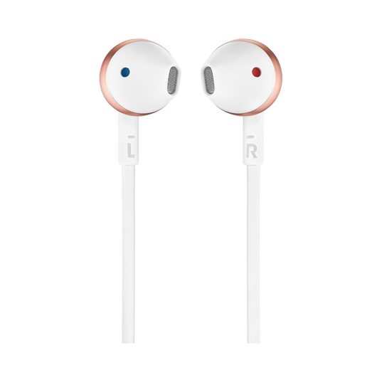 JBL Tune 205 - Rose Gold - Earbud headphones - Front